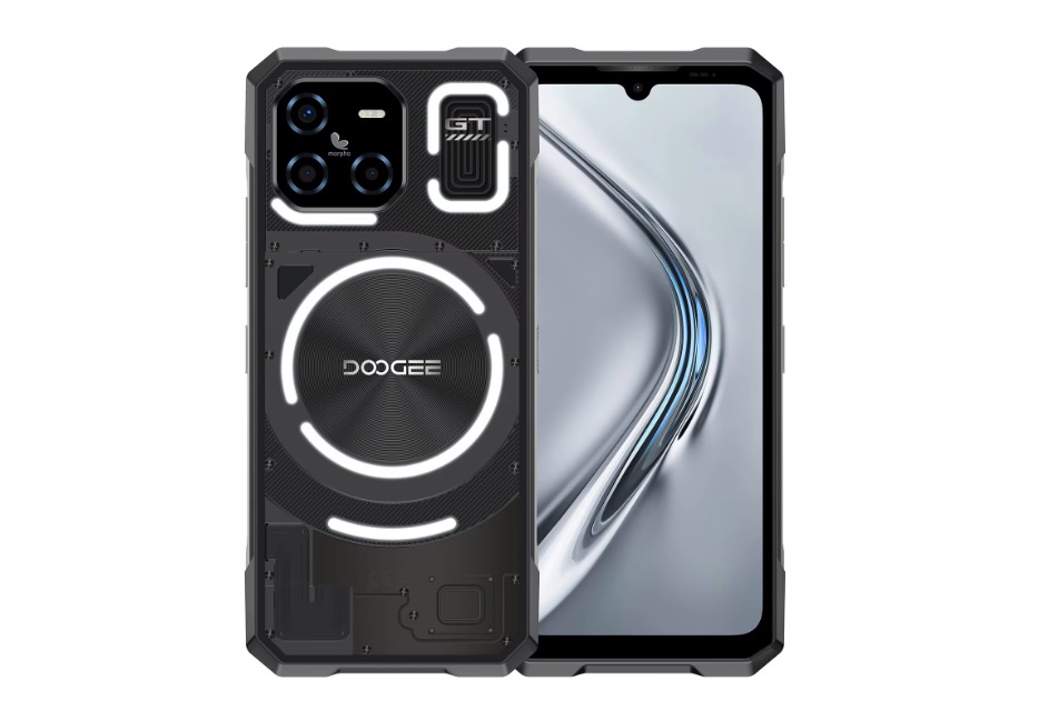 DOOGEE Blade GT Ultra AI 5G Rugged Phone Unlocked, LED Light Effect, 4nm D7300