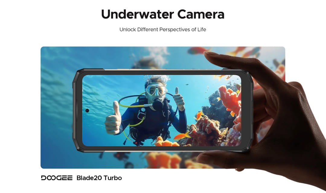 DOOGEE Blade20 Turbo 32GB RAM+256GB ROM 5G Android 15 Rugged Phone - Image 4